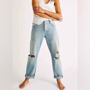 We the Free x Free People Boyfriend ‘Bren’ Jeans Sz 32